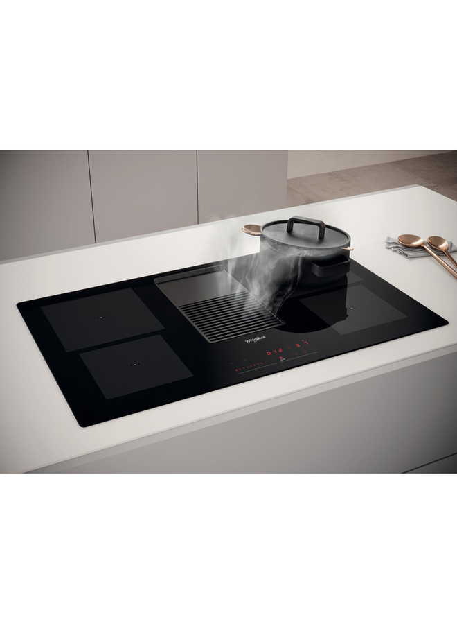 Whirlpool WVH 92 inductiekookplaat met geïntegreerde afzuiging niet deze