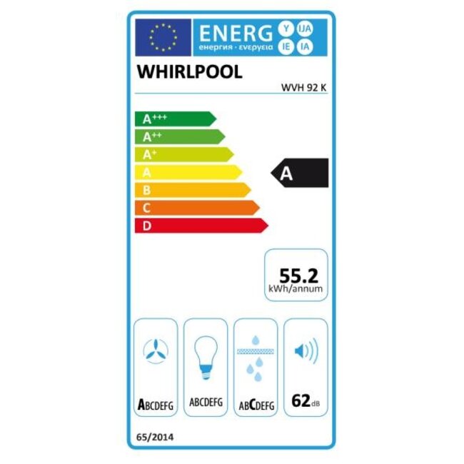 Whirlpool WVH 92  inductiekookplaat met geïntegreerde afzuiging niet deze