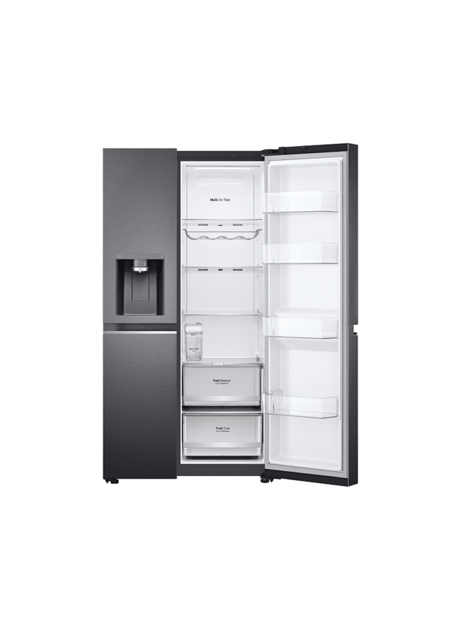 LG GSLV71MCLE Amerikaanse koelkast zwart