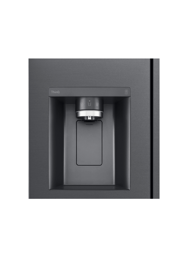 LG GSLV71MCLE Amerikaanse koelkast zwart