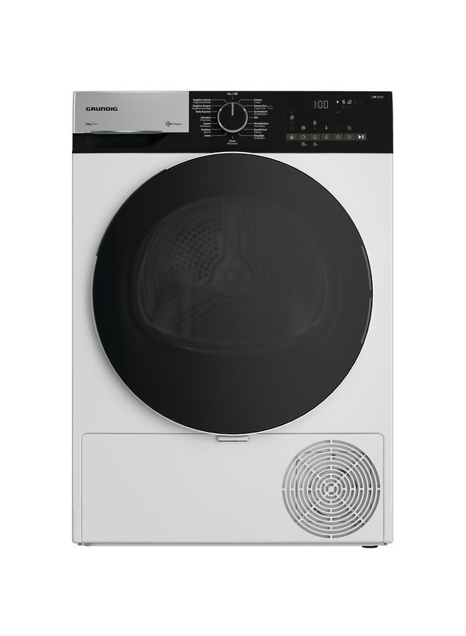 Grundig GT5P6823W0 warmtepompdroger 8 kg