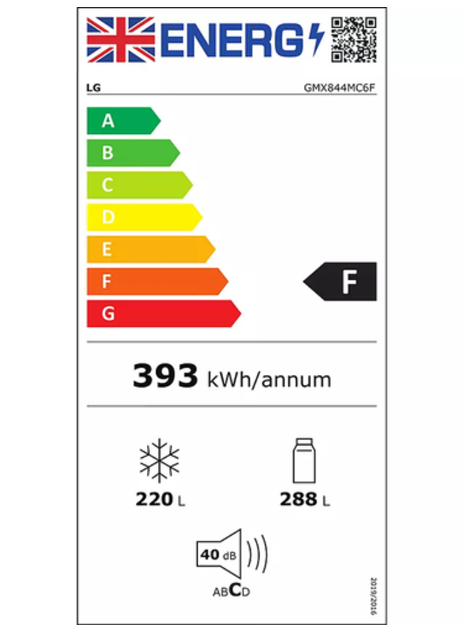 LG GMX844MC6F Amerikaanse koelkast InstaView Door-in-Door