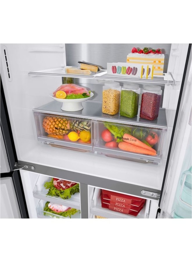 LG GMX844MC6F Amerikaanse koelkast InstaView Door-in-Door