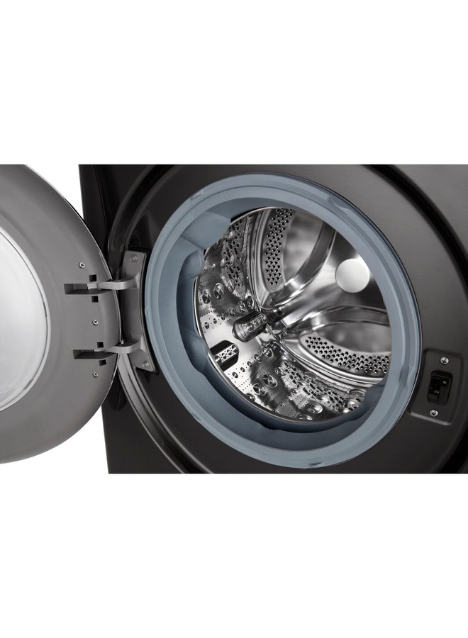 LG F4WV708P2BA | Wasmachine | 8 kg | Zwart