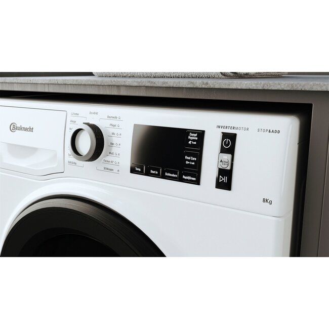 Bauknecht  W Active 8A | Wasmachine  | 8 kg | Steam