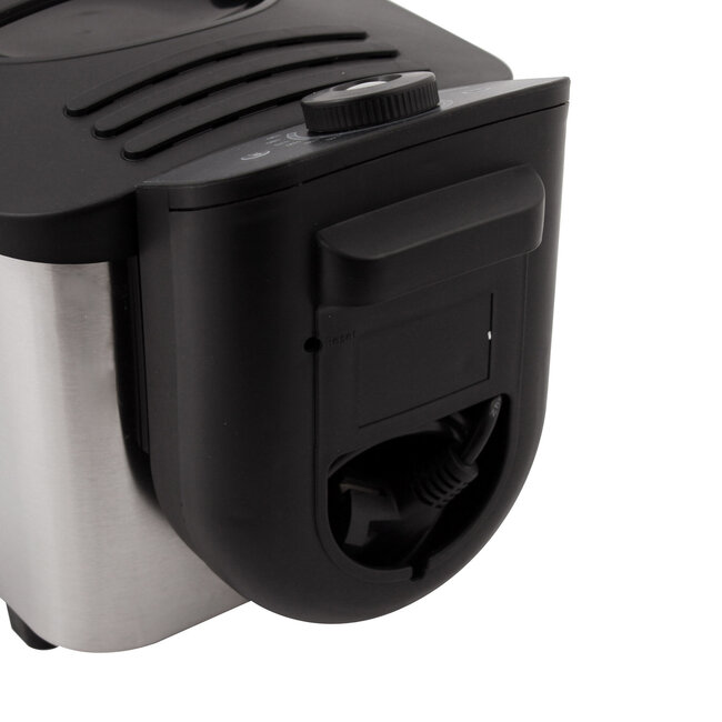 Inventum GF461 - Koude zone frituurpan - Inhoud 2 x 2,5 liter - RVS