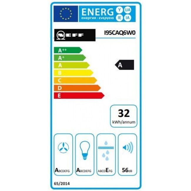 Neff I95CAQ6W0 inbouw afzuigkap plafond 90 cm