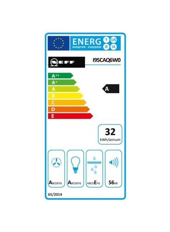 Neff I95CAQ6W0 inbouw afzuigkap plafond 90 cm