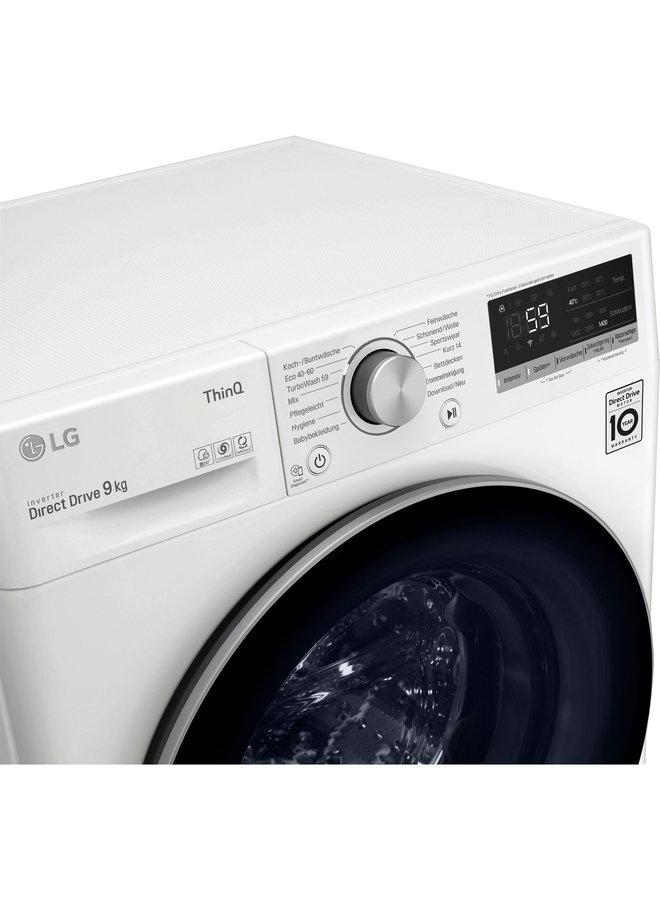 LG F4WV409S1B wasmachine 9 kg