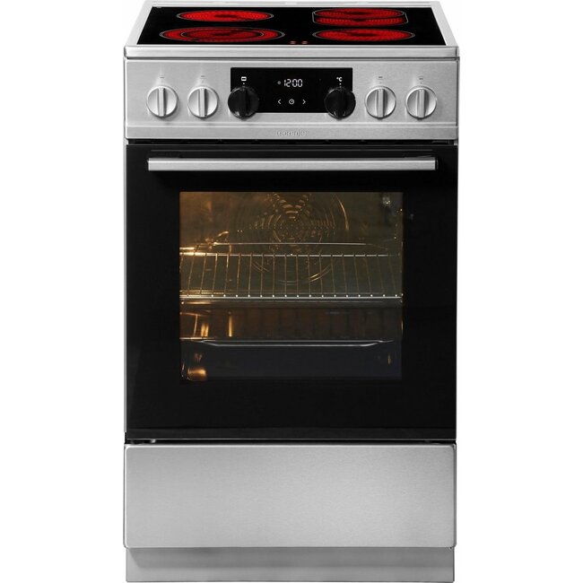 Gorenje GORENJE EC 539 keramisch fornuis 50 cm RVS