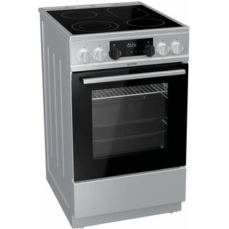 Gorenje GORENJE EC 539 keramisch fornuis 50 cm RVS Gorenje GORENJE EC 539 keramisch fornuis 50 cm RVS