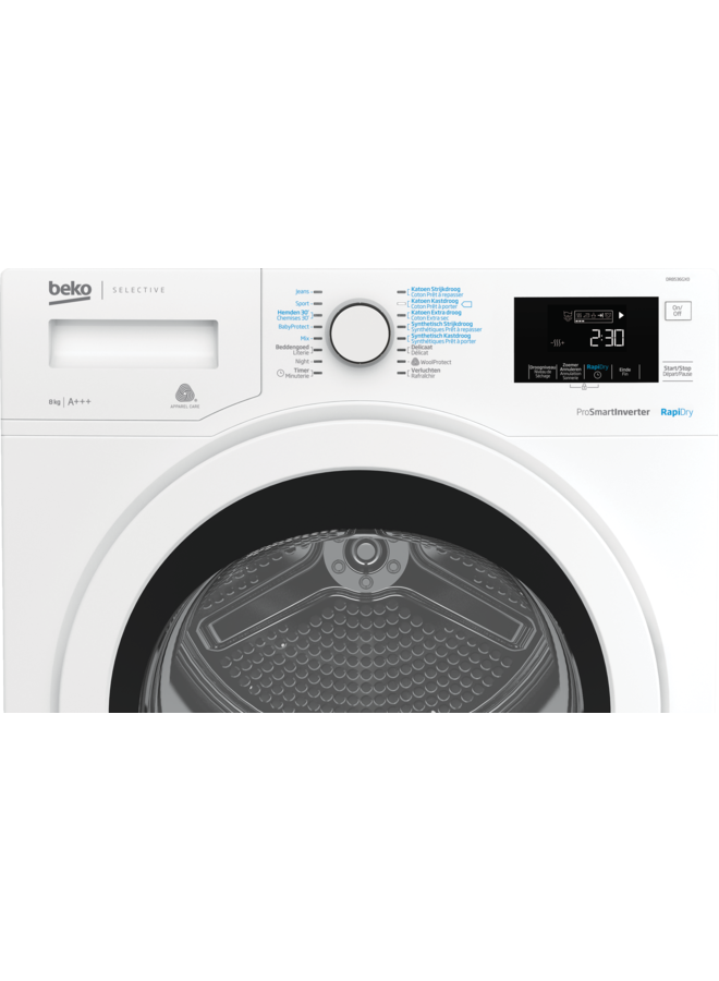 Beko DR8536GX0 hybride warmtepompdroger A+++ Selective Line