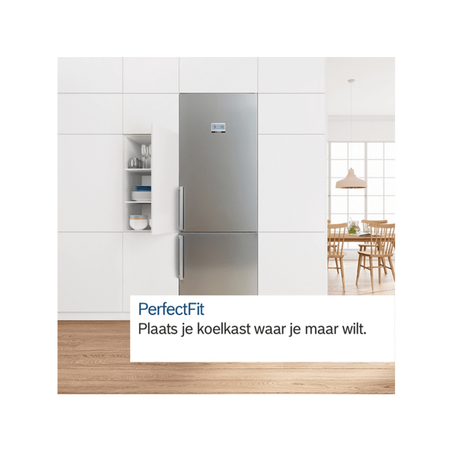 Bosch KGN36VICT  koelvriescombinatie RVS