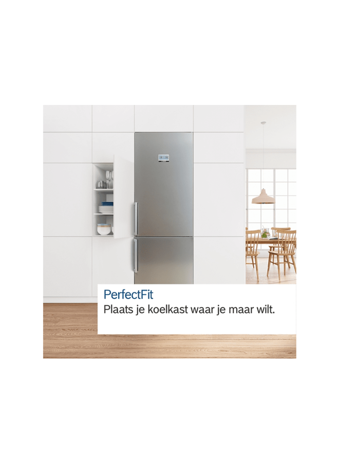 Bosch KGN36VICT  koelvriescombinatie RVS