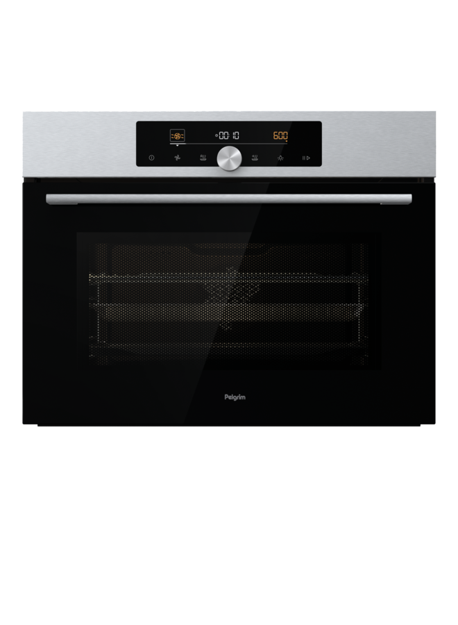 Pelgrim OM540RVS oven met magnetronfunctie