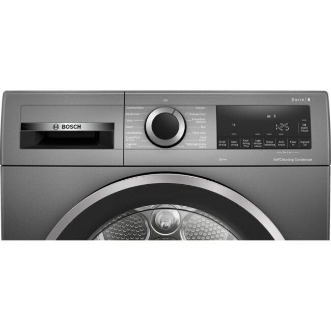 Bosch WQG235DINL Warmtepompdroger A+++ Zwart