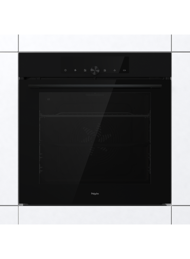 Pelgrim O500MAT inbouw oven zwart