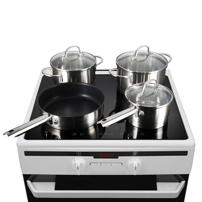 Inventum VFI6042WIT | Inductie fornuis | Wit | 60 cm
