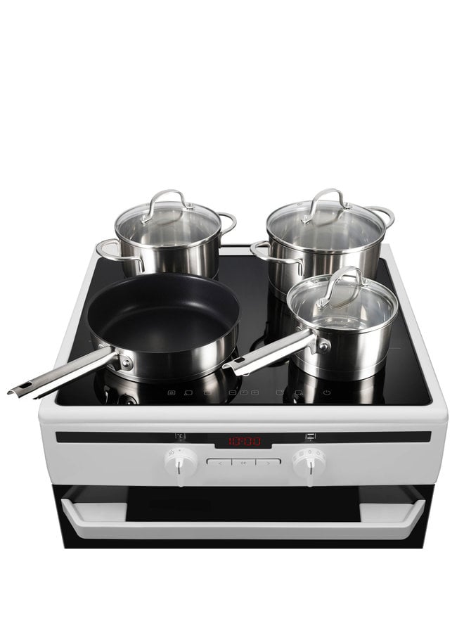 Inventum VFI6042WIT | Inductie fornuis | Wit | 60 cm