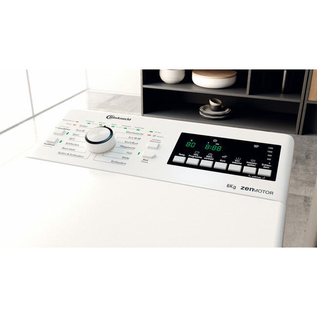 Bauknecht WAT Zen 6B bovenlader wasmachine 6 kg