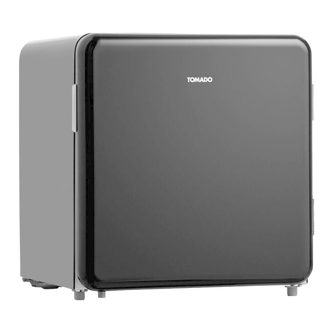 Tomado TOMADO TRM4701B Retro mini koelkast - 47 liter - zwart