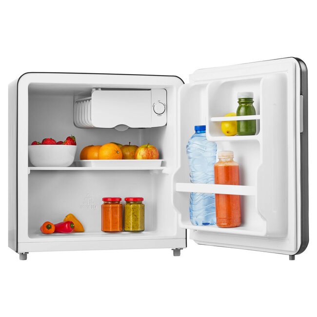 Tomado TOMADO TRM4701B Retro mini koelkast - 47 liter - zwart