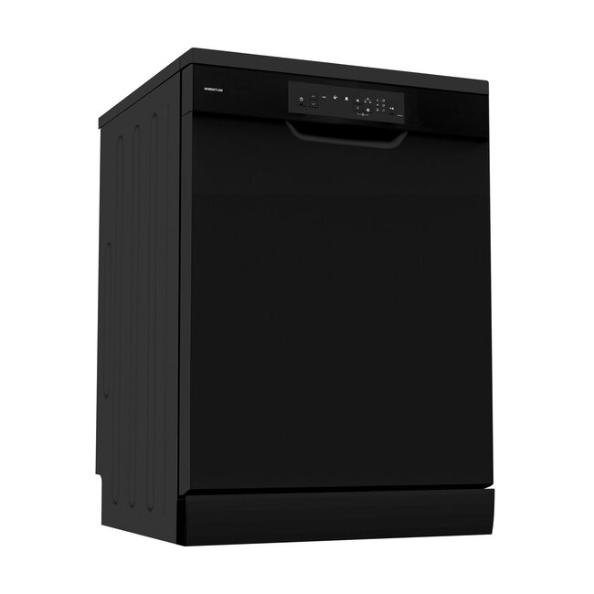 Inventum VVW6008AB vrijstaande vaatwasser Zwart
