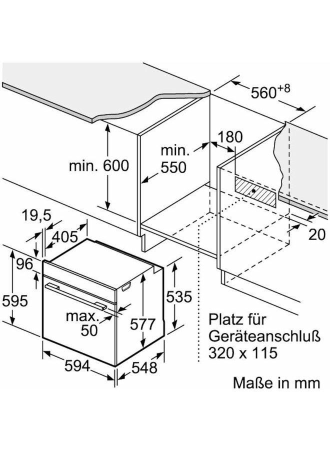 NEFF B3CCE2AN0 Inbouw oven Slide en Hide