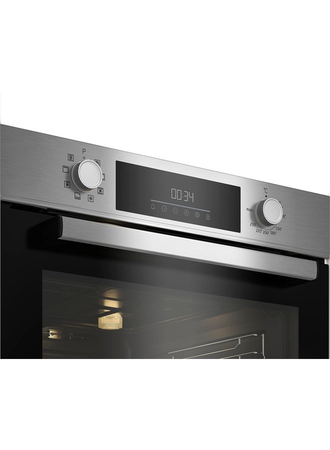 Beko BBSM12320X | Inbouw oven | SteamShine | 60  cm | RVS