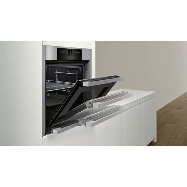 Neff B55CR20N0 inbouw oven Slide & Hide