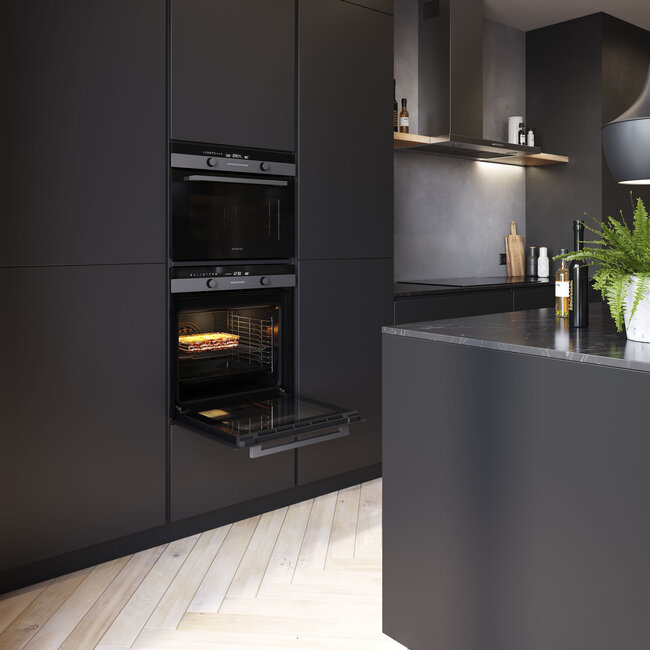Inventum IMC6150RK | Inbouw oven | Magnetron | Nis 45 cm | RVS