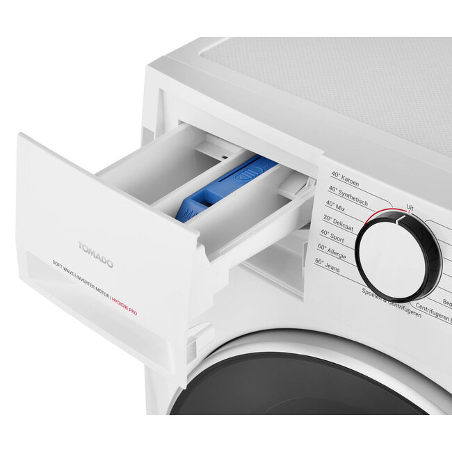 Tomado TWM8001W | Wasmachine | 8 kg | A label