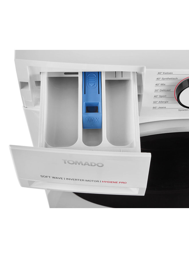 Tomado TWM8001W | Wasmachine | 8 kg | A label