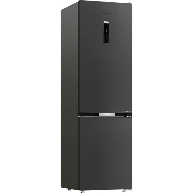 Grundig  GKPN 66940 LXRW  koelvriescombinatie Zwart