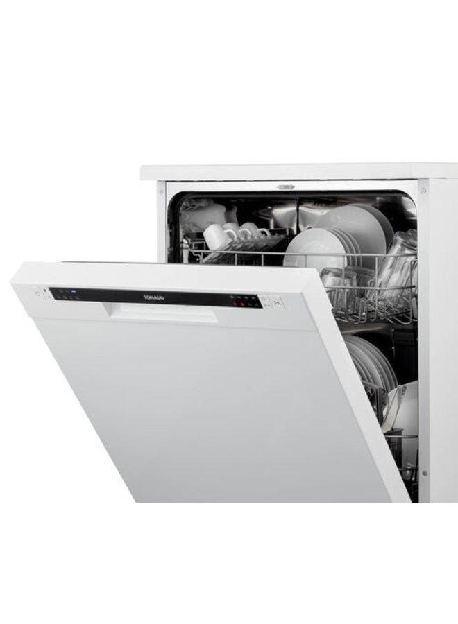 Tomado TDW6001W vrijstaande vaatwasser | Wit