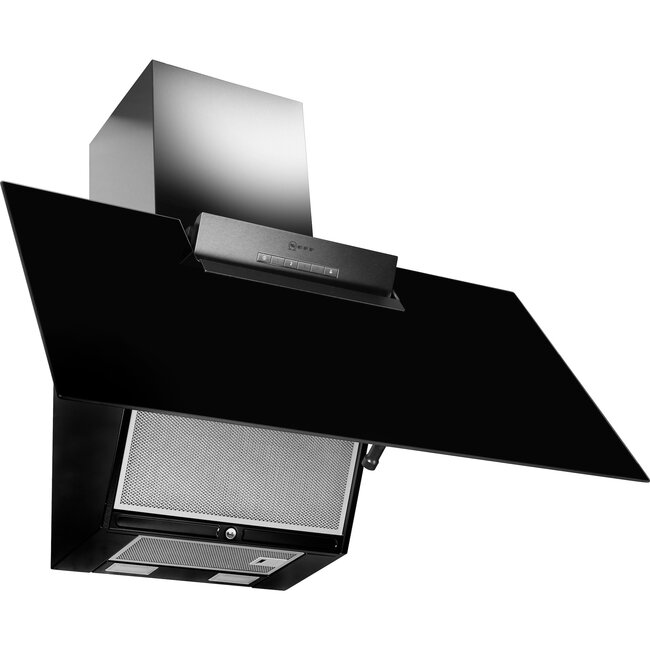 Neff D85IEE1S0 afzuigkap | Diagonaal | 80 cm  | Zwart RVS
