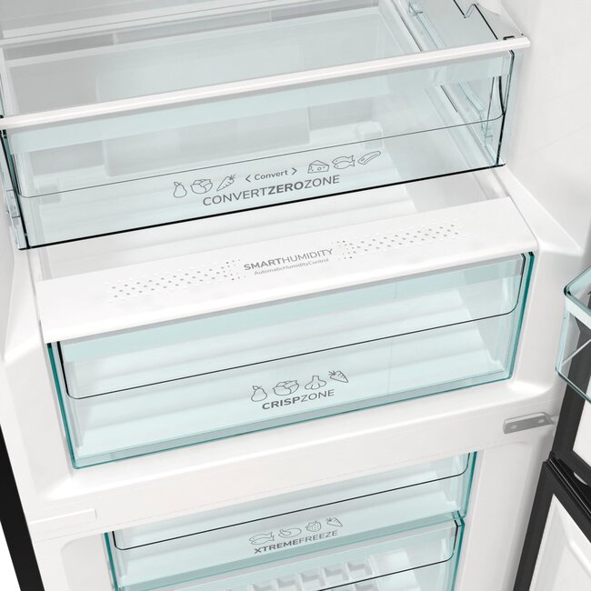 Gorenje NK79C0DBK koelvriescombinatie Zwart
