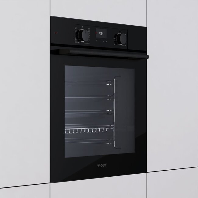 Wiggo WO-BFA610(B) - Inbouw oven - Zwart AirFry