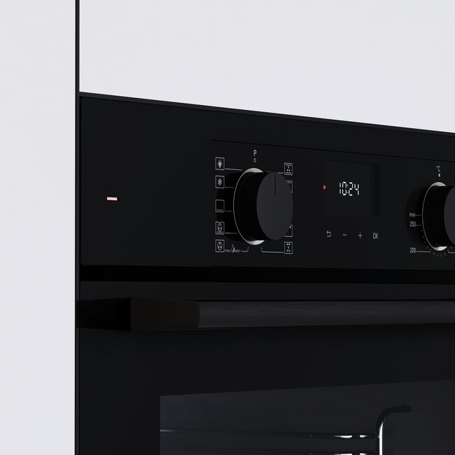 Wiggo WO-BFA610(B) - Inbouw oven - Zwart AirFry