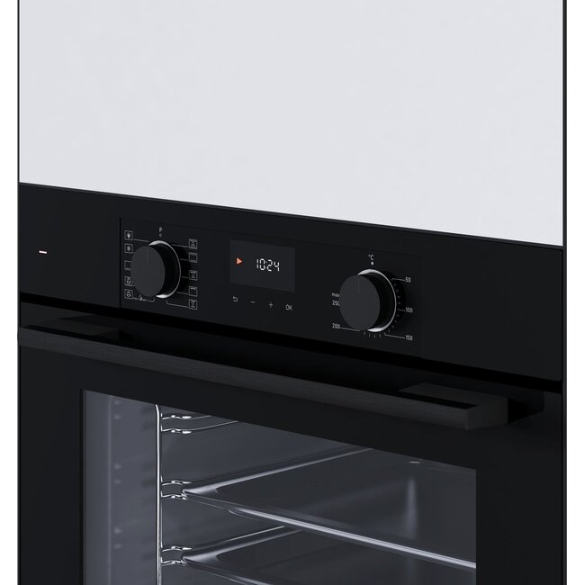 Wiggo WO-BFA610(B) - Inbouw oven - Zwart AirFry