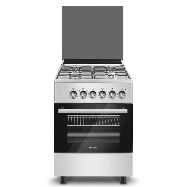 Wiggo WO-E603R(XX) gasfornuis RvS