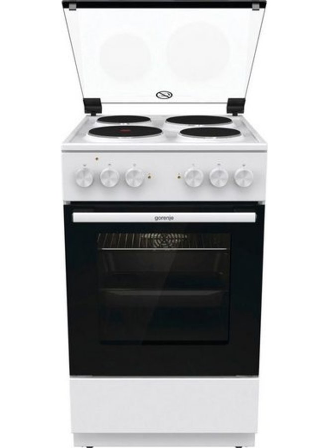 GE5A23WH Elektrisch fornuis | Aqua Clean | Wit