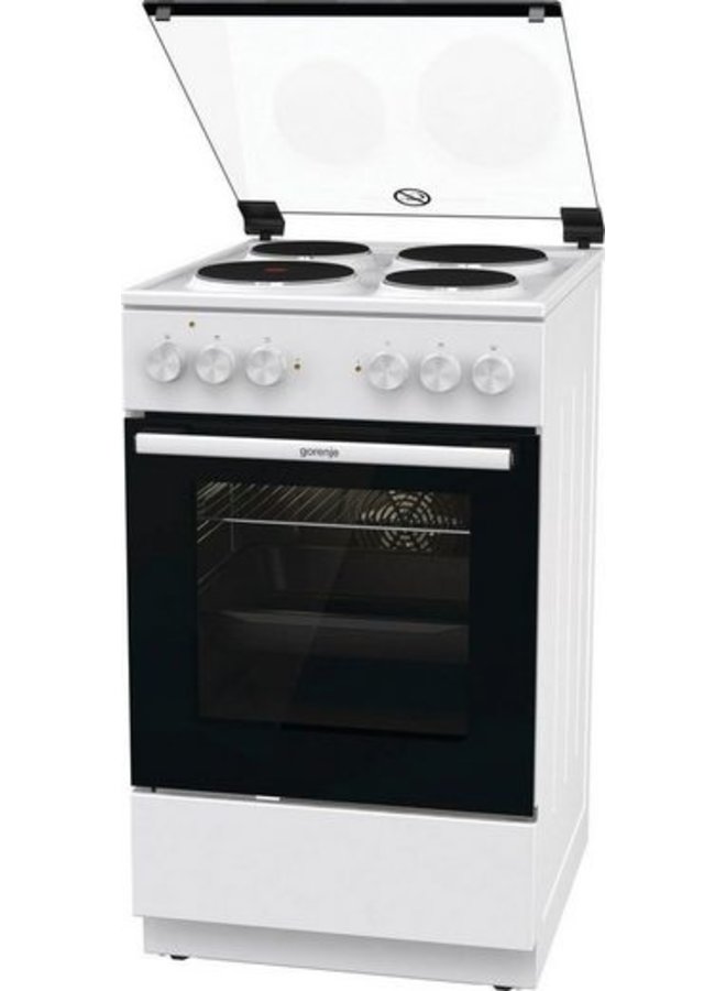 Gorenje GE5A23WH Elektrisch fornuis Aqua Clean