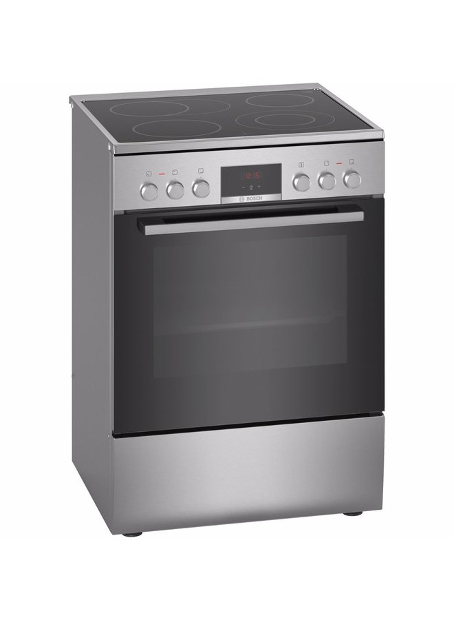 Bosch HKR39C250 | Keramisch fornuis | 60 cm | RVS