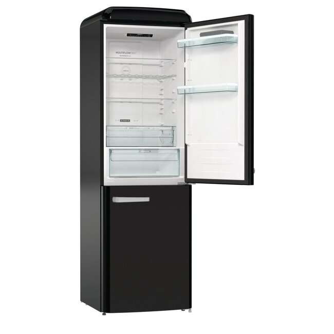 Gorenje ONRK 619 DBK-R Retro koelvriescombinatie rechtsdraaiend
