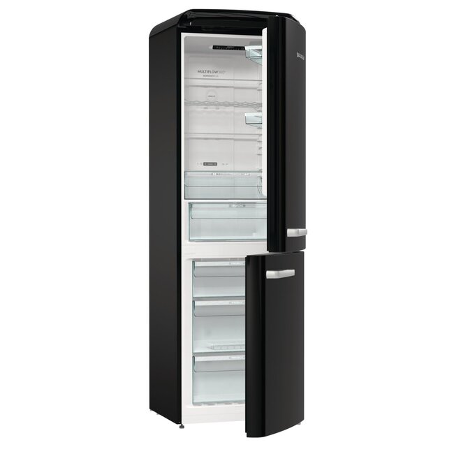 Gorenje ONRK 619 DBK-R Retro koelvriescombinatie rechtsdraaiend