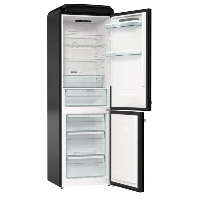 Gorenje ONRK 619 DBK-R Retro koelvriescombinatie rechtsdraaiend