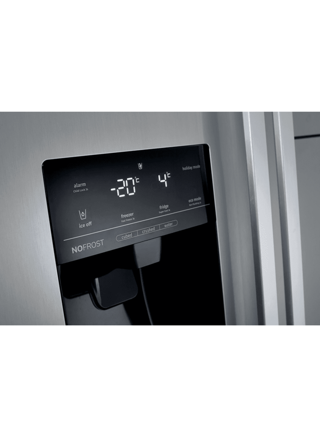 Gorenje NRS9EVX  | Amerikaanse koelkast | RVS