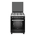 Wiggo Wiggo WO-E605R(BX) Serie 5 - Gasfornuis - Zwart Rvs