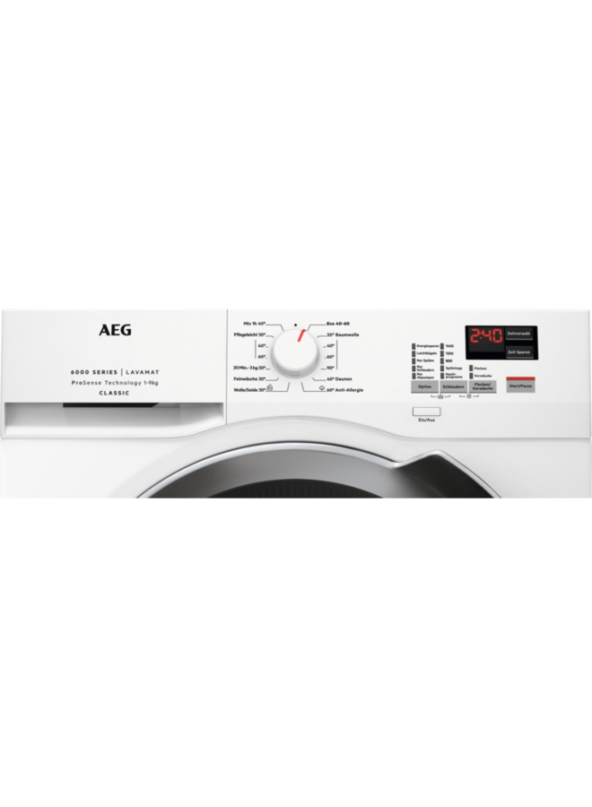 AEG L6FBC40499 wasmachine ProSense 9 kg